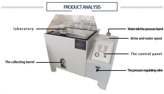 ASTM B117 ASTM B117 Phòng thử nghiệm môi trường Thiết bị thử nghiệm ăn mòn phun muối 2