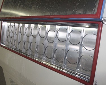 Phòng thí nghiệm ASTM G154 Phòng thử nghiệm tia cực tím chống lão hóa tăng tốc trong phòng thí nghiệm 2