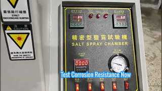 Buồng phun muối đúc khuôn chính xác: thử nghiệm khả năng chống ăn mòn và oxy hóa