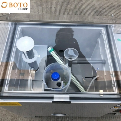 Salt Mist Test Chamber 0.09m2~2.25m2 B117 Salt Spray Test Water Spray Test Chamber Salt Spray Test For Zinc Plating