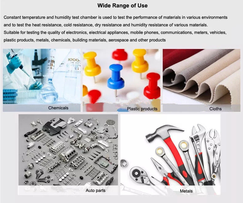 Lò sấy phòng thí nghiệm GB / T2423.1-2008 Phòng thử nghiệm môi trường Buồng nhiệt độ cao có thể lập trình