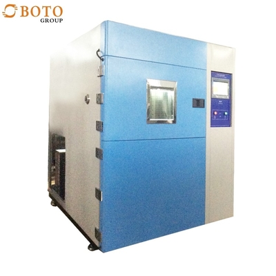 Phòng thử nghiệm môi trường Hai buồng tác động nóng và lạnh loại hộp Máy phòng thí nghiệm GB / T2423.1.2-2001