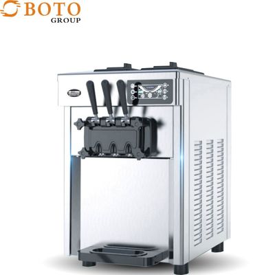 Máy làm kem làm sạch miễn phí tự động trong bảy ngày theo chiều dọc Máy làm kem mềm dạng đứng