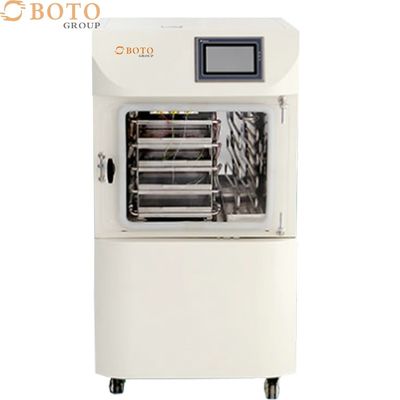 Chiếc máy làm khô đông lạnh cửa trong suốt để quan sát trực tiếp chế biến thực phẩm