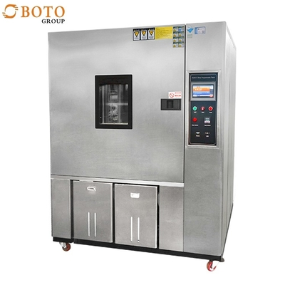 Được CE phê duyệt Màn hình cảm ứng tự động có thể lập trình 408L Phòng thử nghiệm nhiệt độ và độ ẩm không đổi để kiểm tra cao su